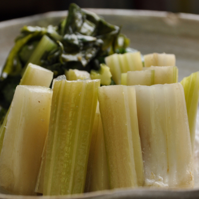 セロリぬか漬けの作り方【百選動画】