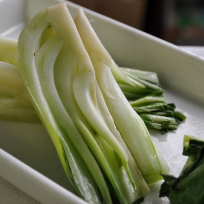 チンゲン菜ぬか漬けの作り方【百選動画】