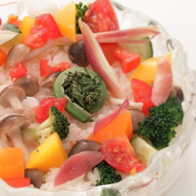 ぬか漬け野菜のちらし寿司